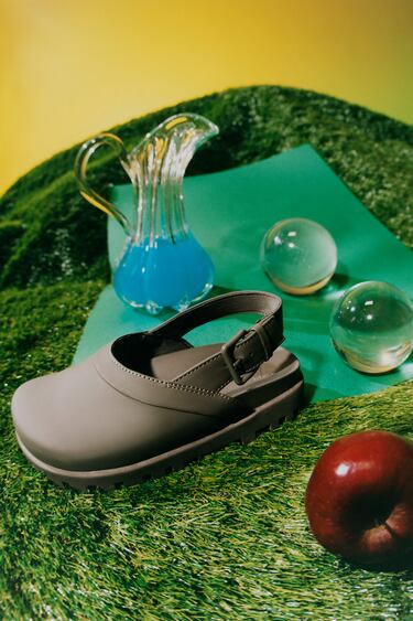 RUBBERISED TRACK-SOLE CLOGS - LIMITED EDITION