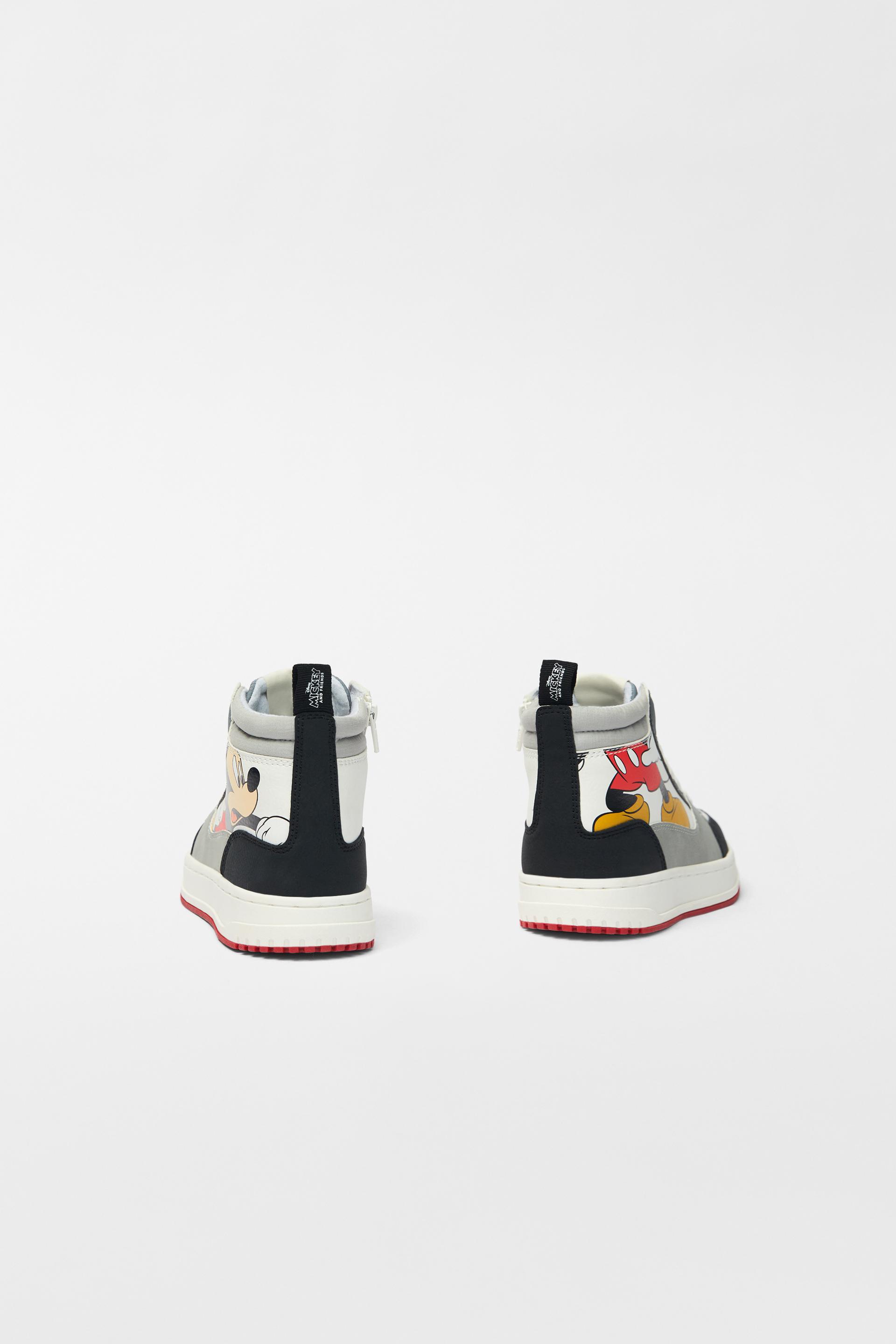 zara sneakers mickey