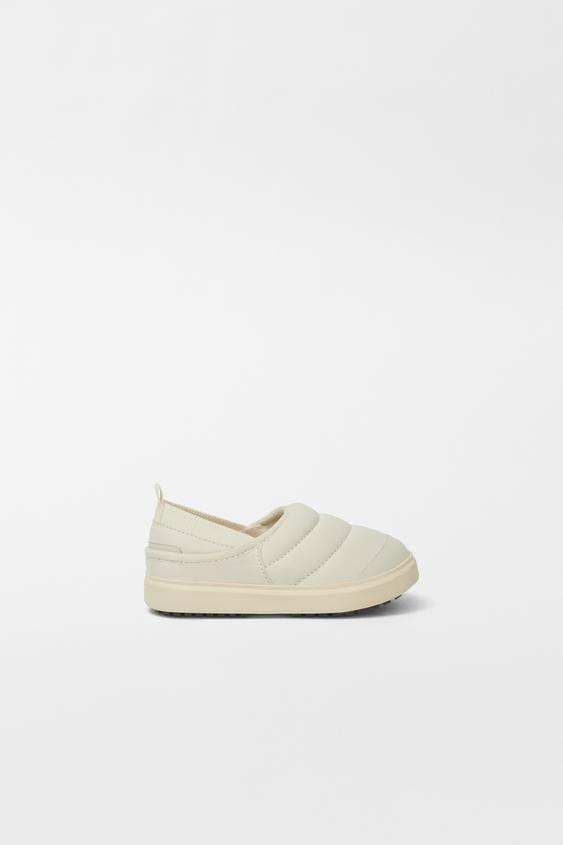 zara quilted sneakers