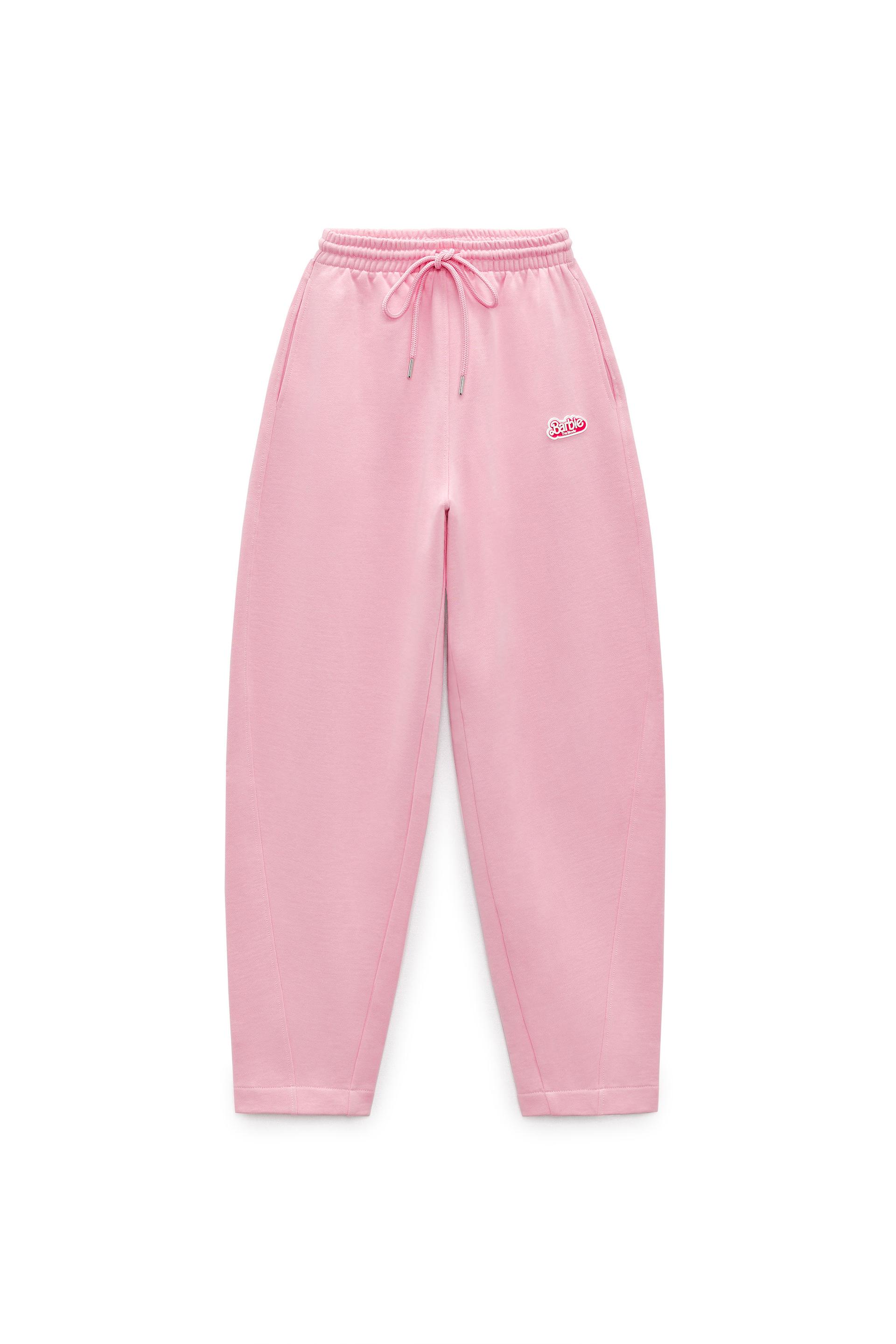 Zara pink sweatpants Clearance
