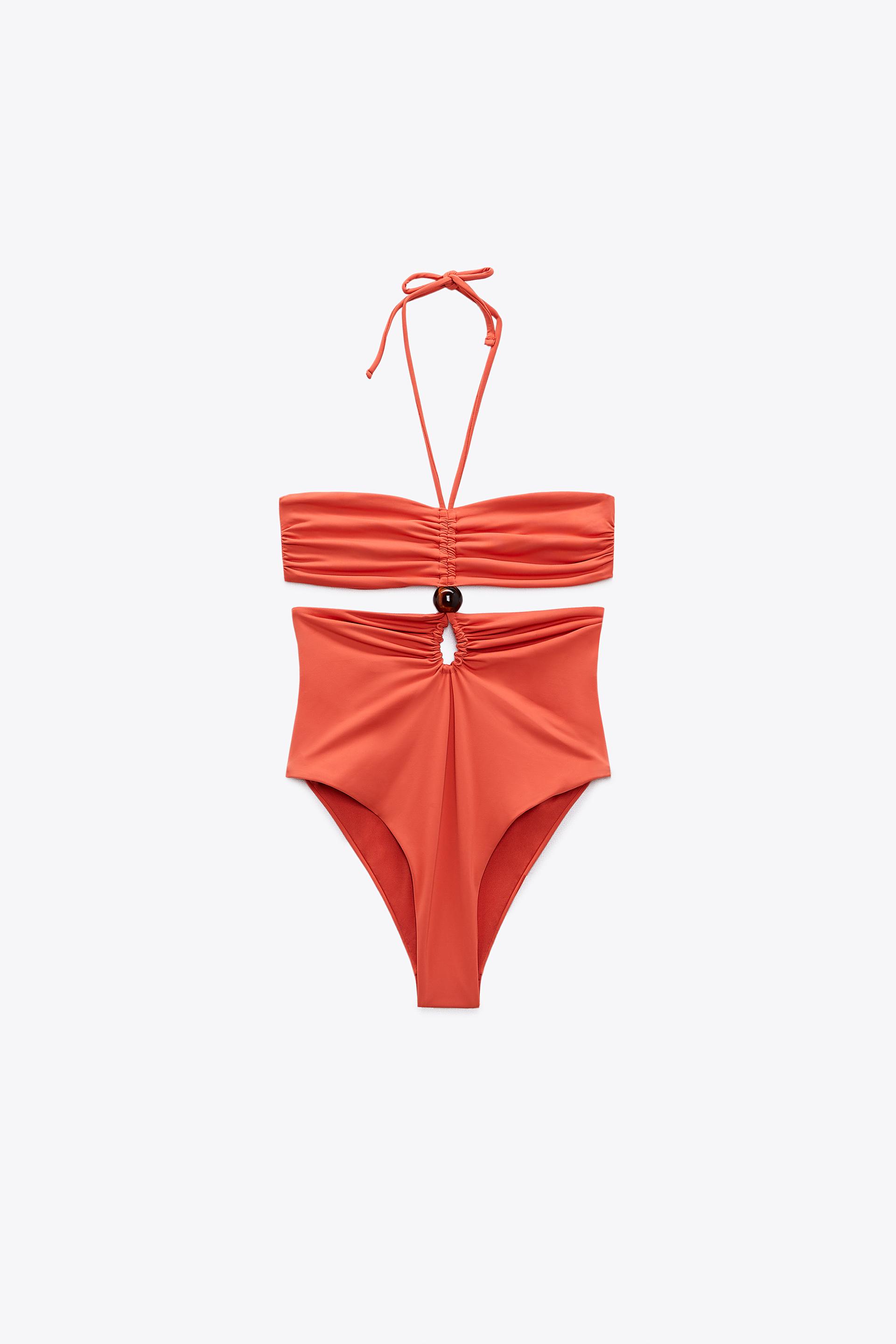 Zara bandeau bikini top Clearance