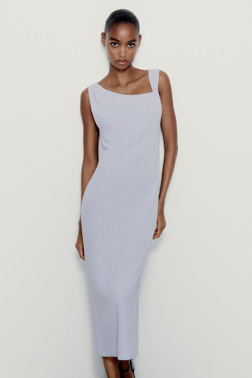 Zara flowy midi dress Clearance