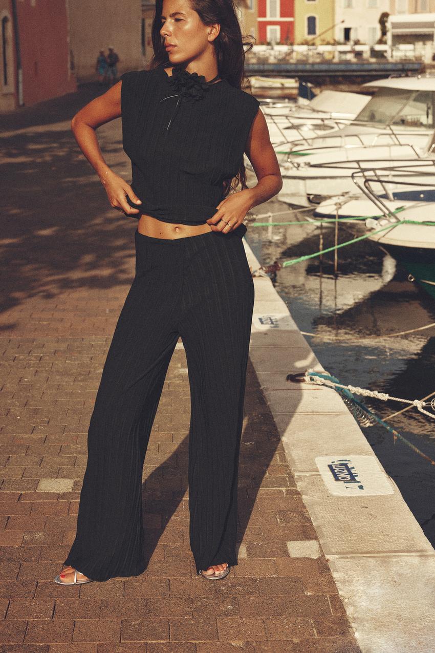 Pleated zara pants Clearance