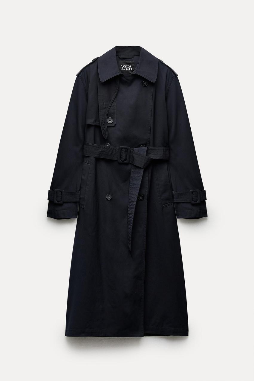 Water resistant trench coat zara Clearance