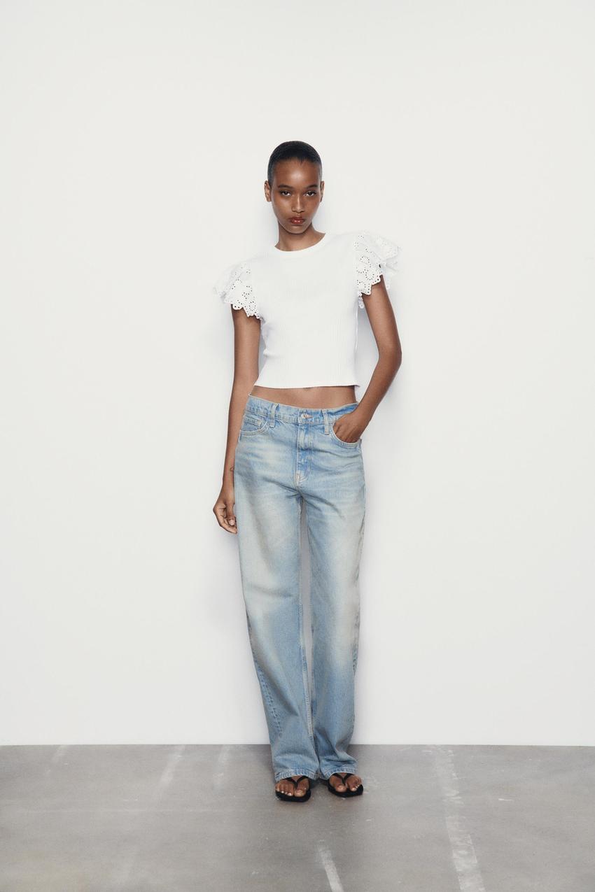 Ribbed blouse zara Outlet
