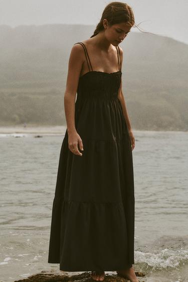 Zara midi poplin dress Outlet
