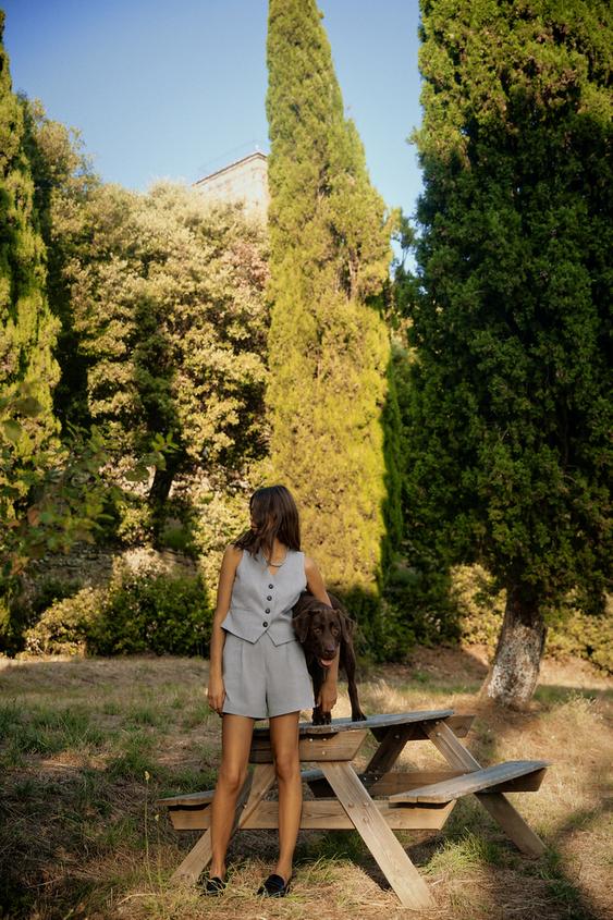 Zara women's bermuda shorts Clearance