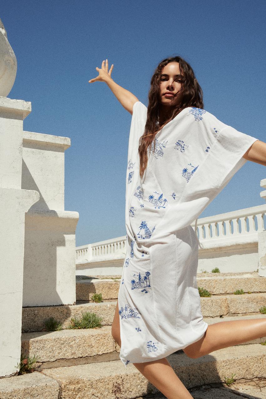 Zara contrast tunic Clearance