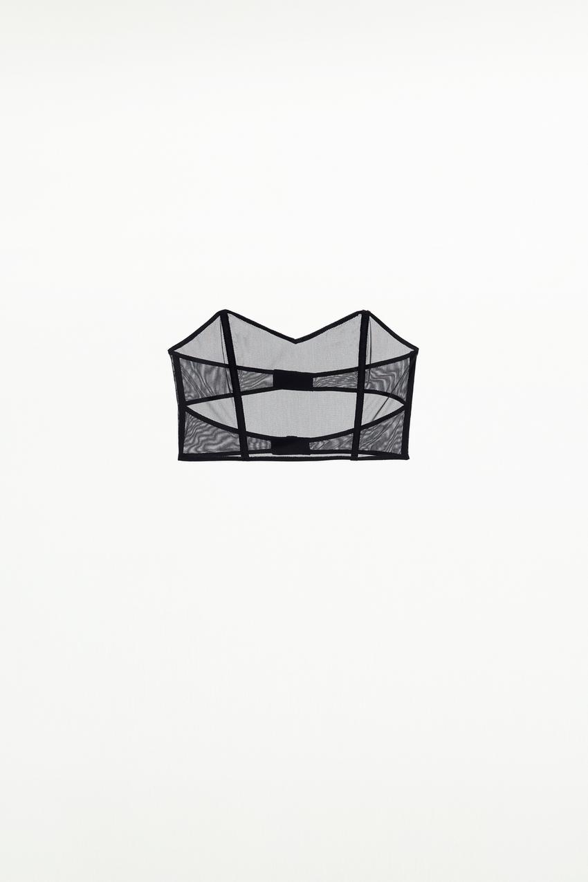 Zara mesh corset top Clearance