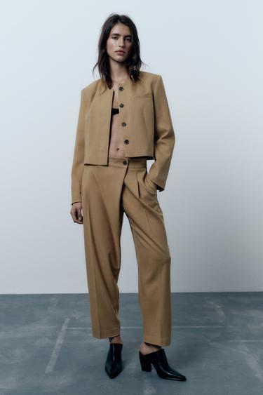 Obrzek 0 z/ze BUNDA CROPPED S EBROVANM LMCEM od Zara