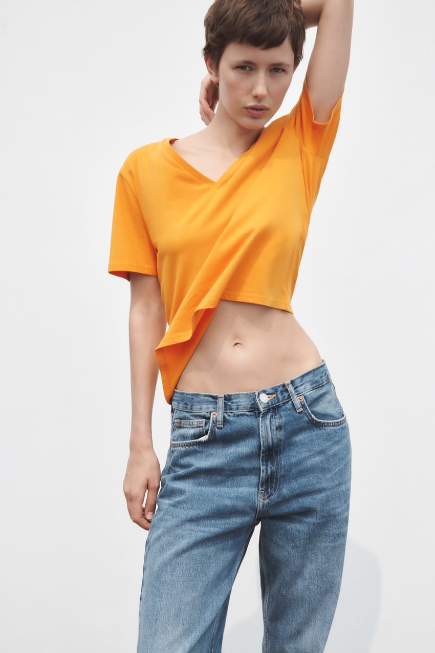 Camisetas naranjas de mujer | Rebajas | ZARA México
