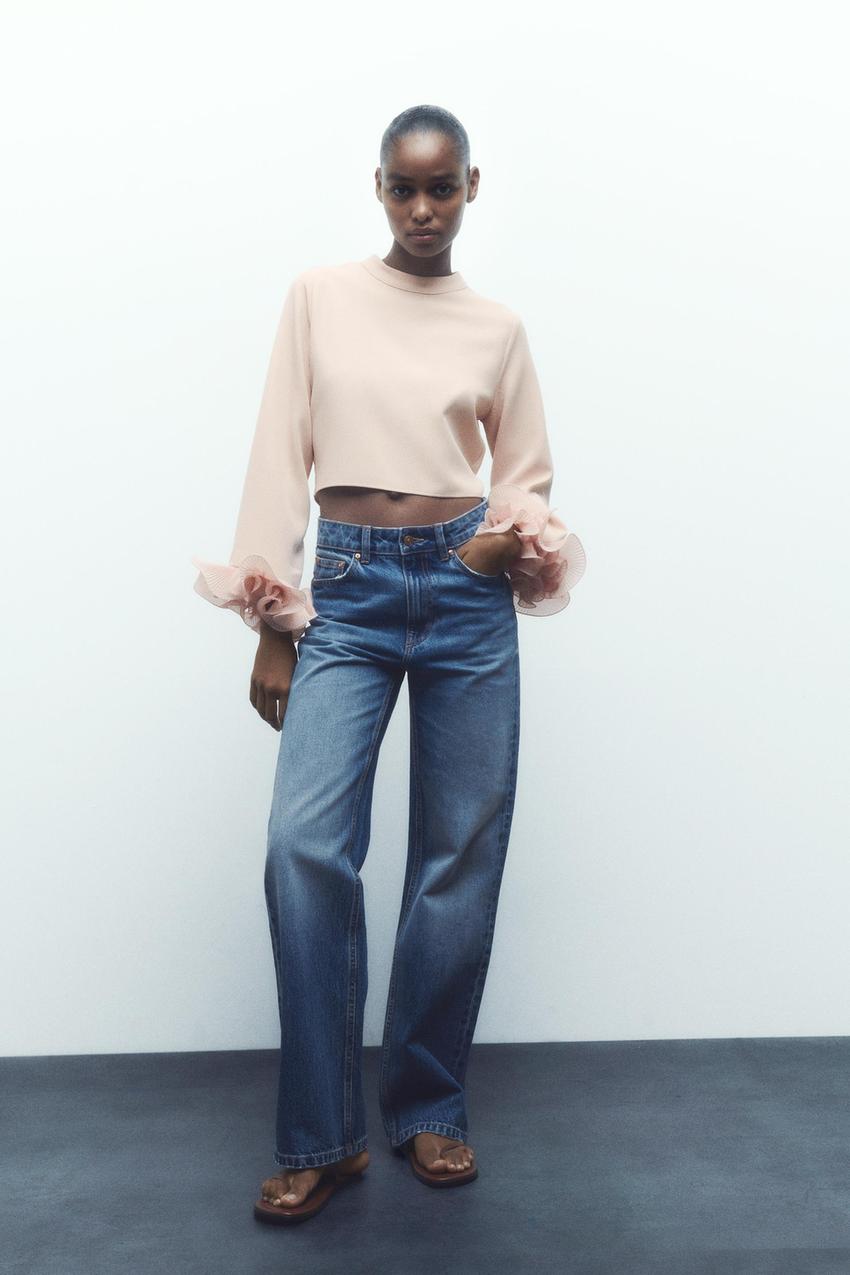 Zara sleeves top Clearance