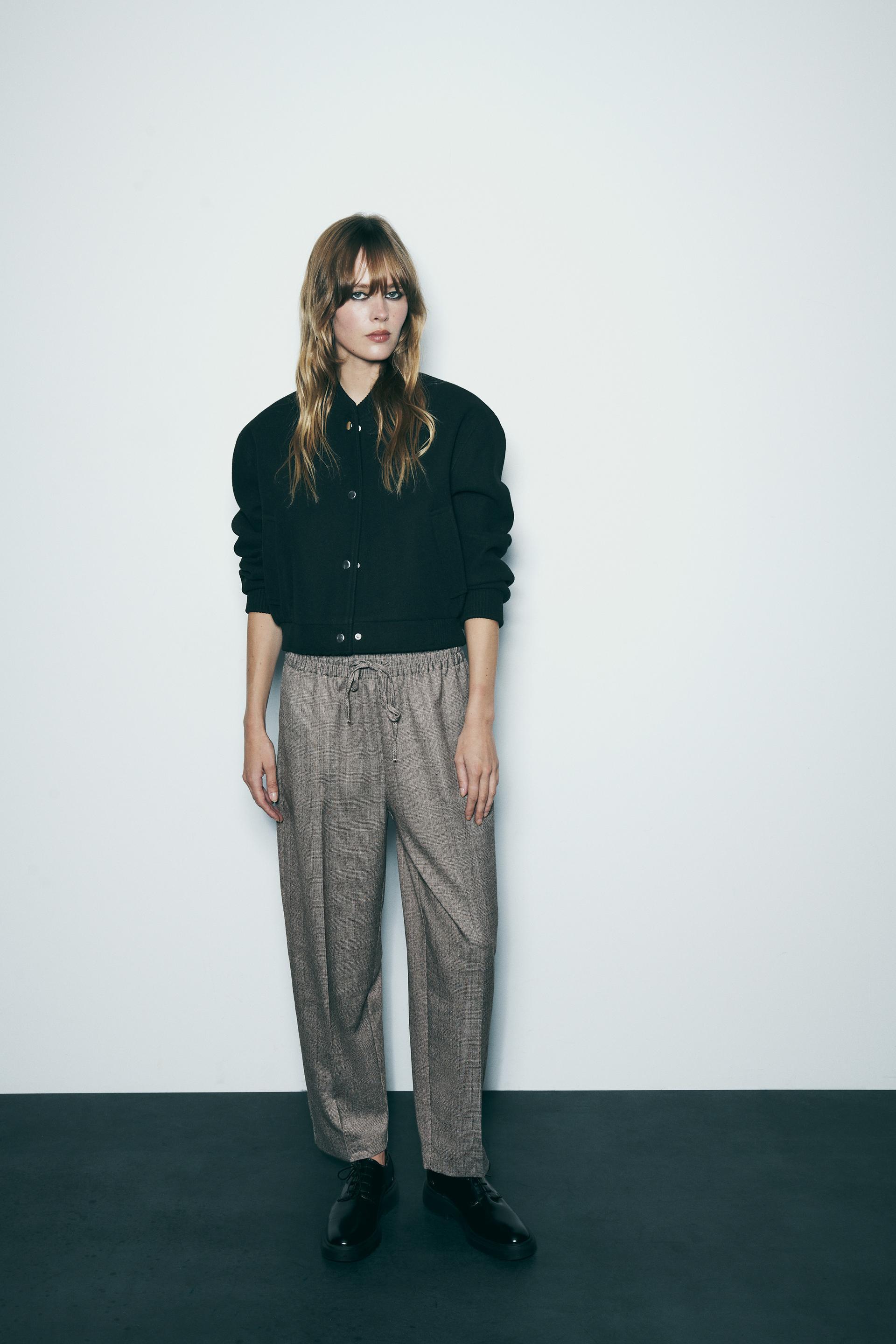 Zara elasticated waist trousers Clearance