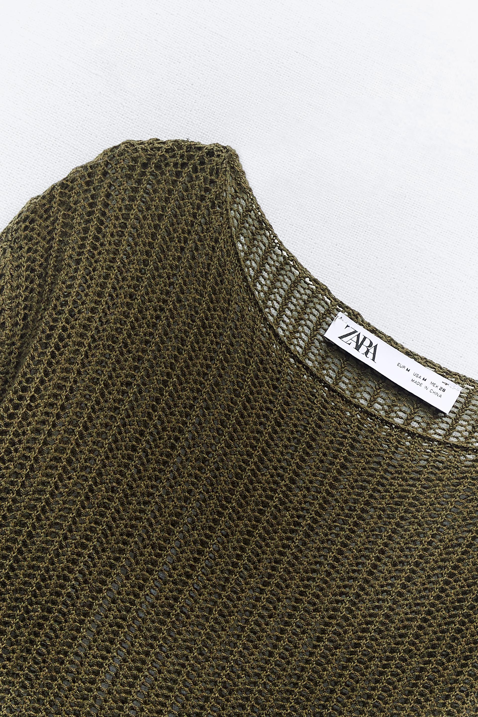 Zara khaki jumper Clearance