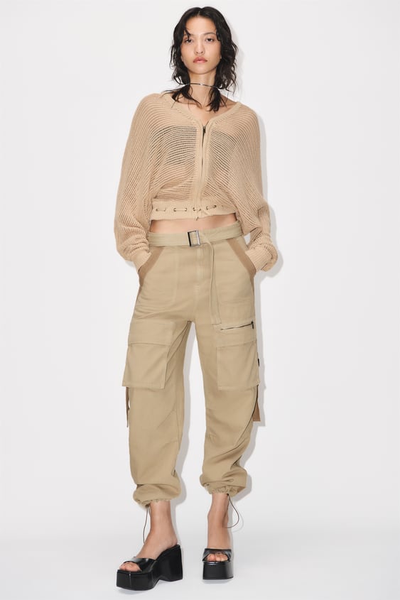 Women'S Cargo Pants | Explore Our New Arrivals | Zara United States