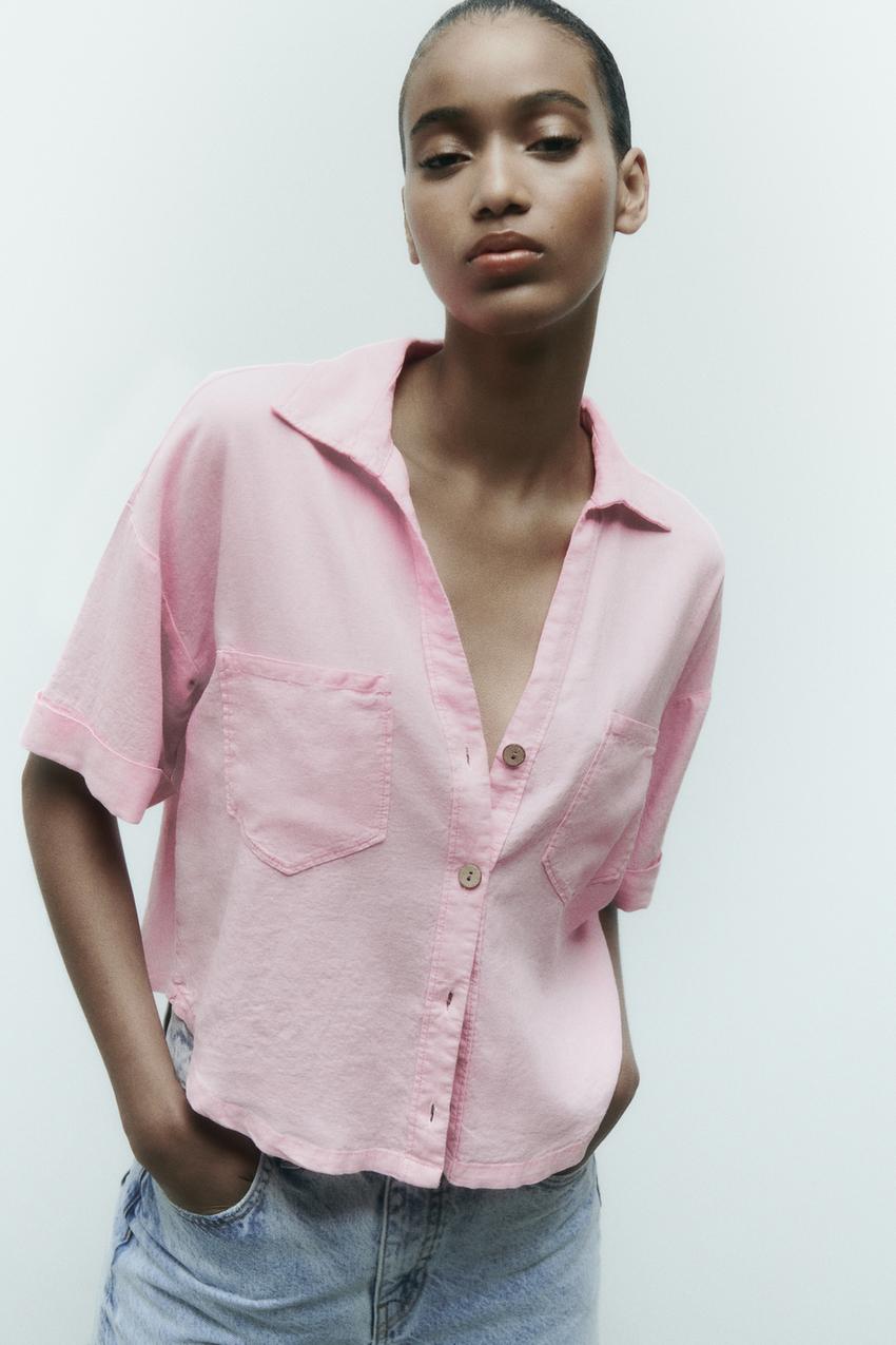 Women shirt zara Clearance