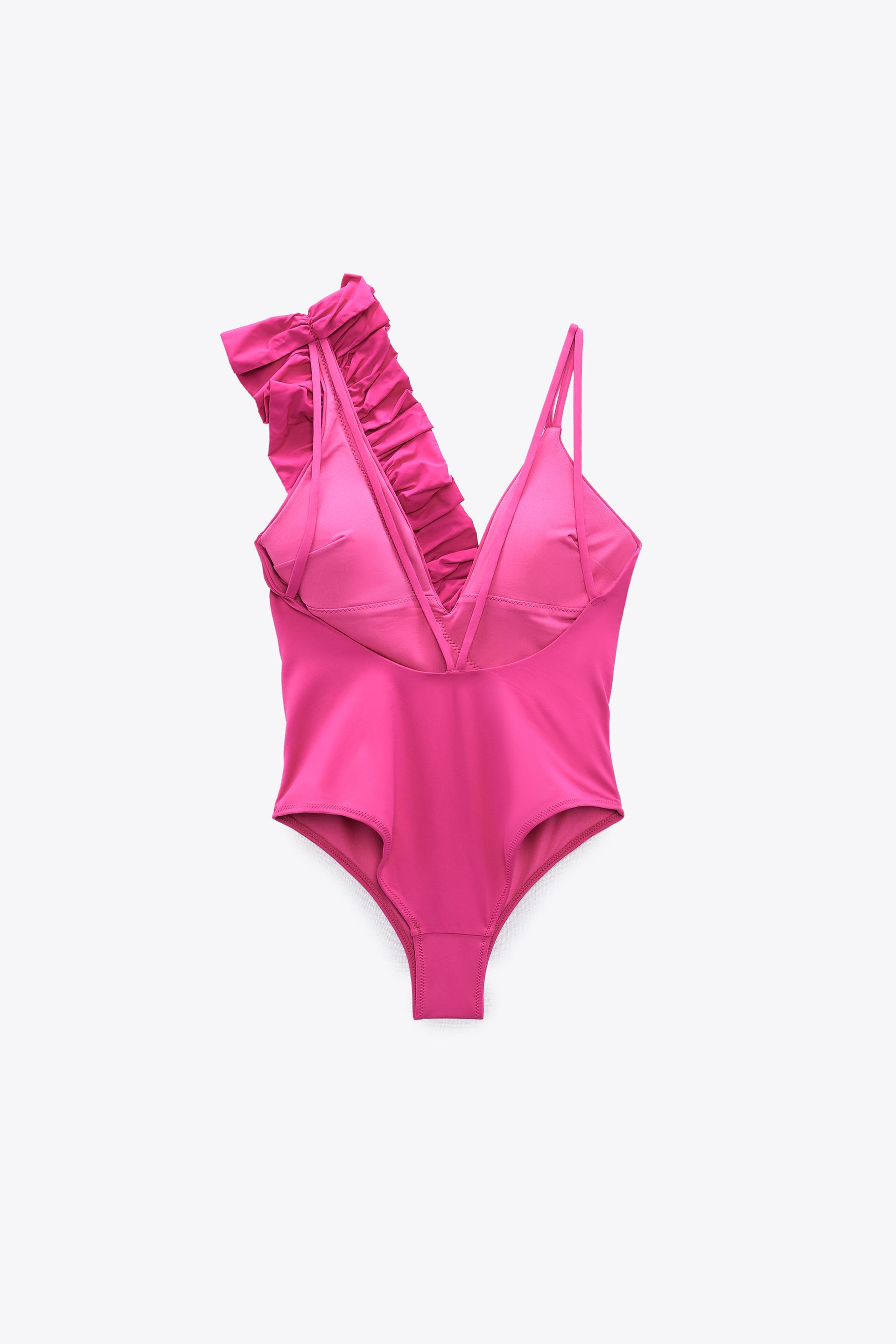 Zara pink swimsuit Outlet