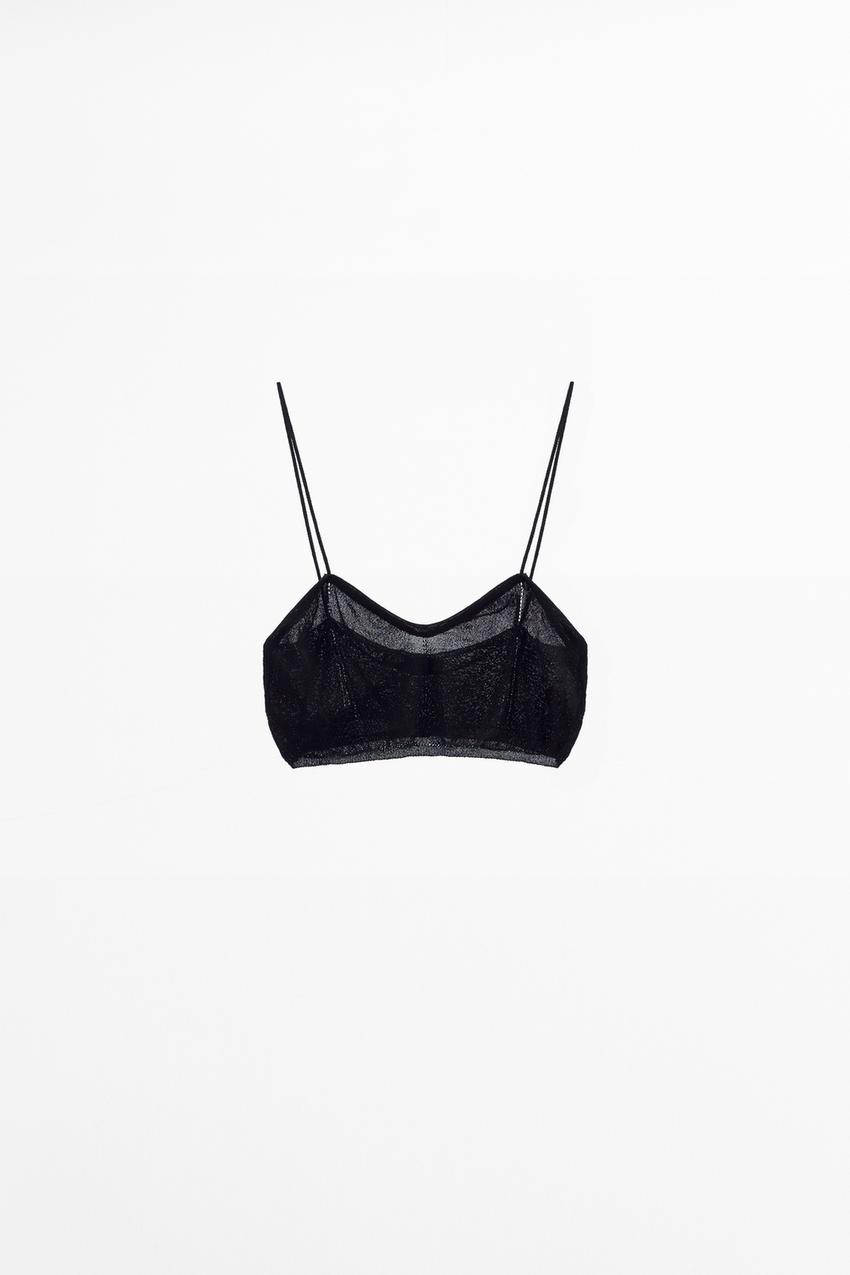 Zara knitted bralette Outlet