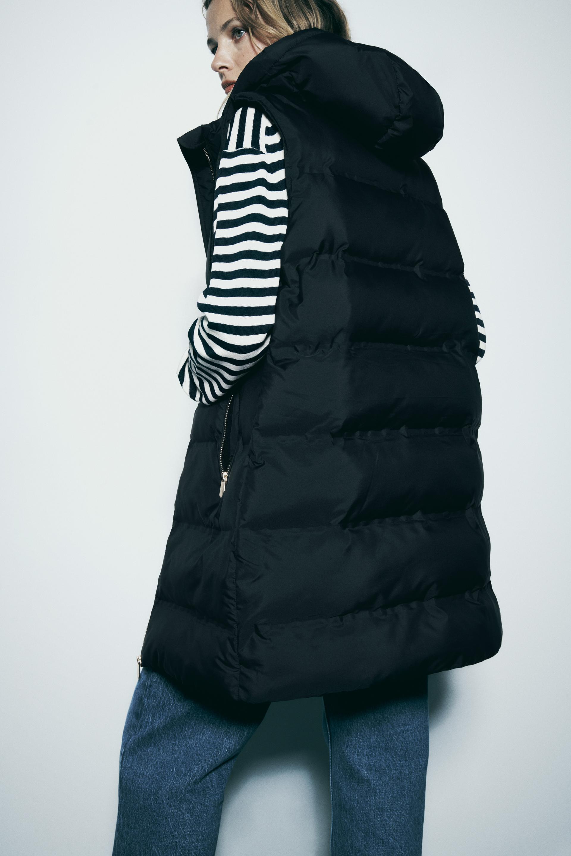 Long bodywarmer zara Clearance