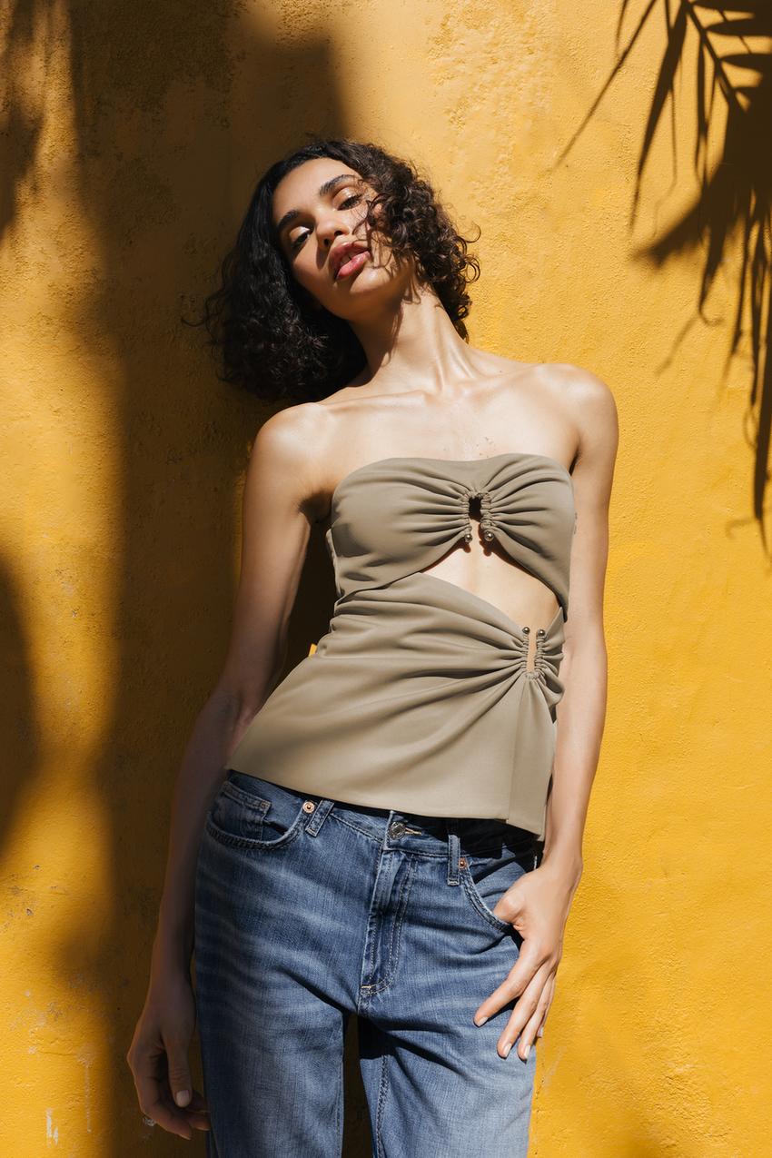 Cut out zara top Clearance