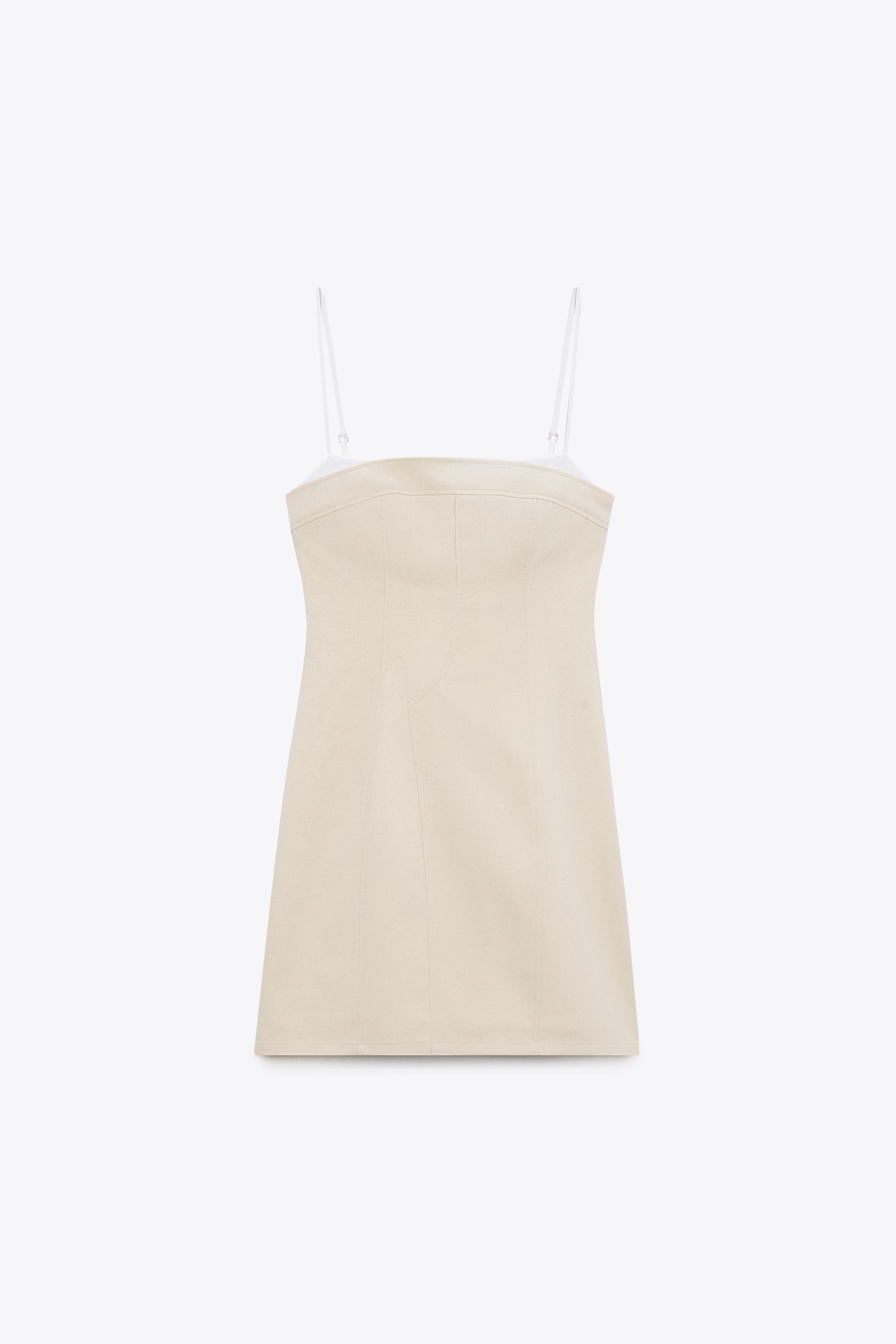 Zara combination short dress Clearance