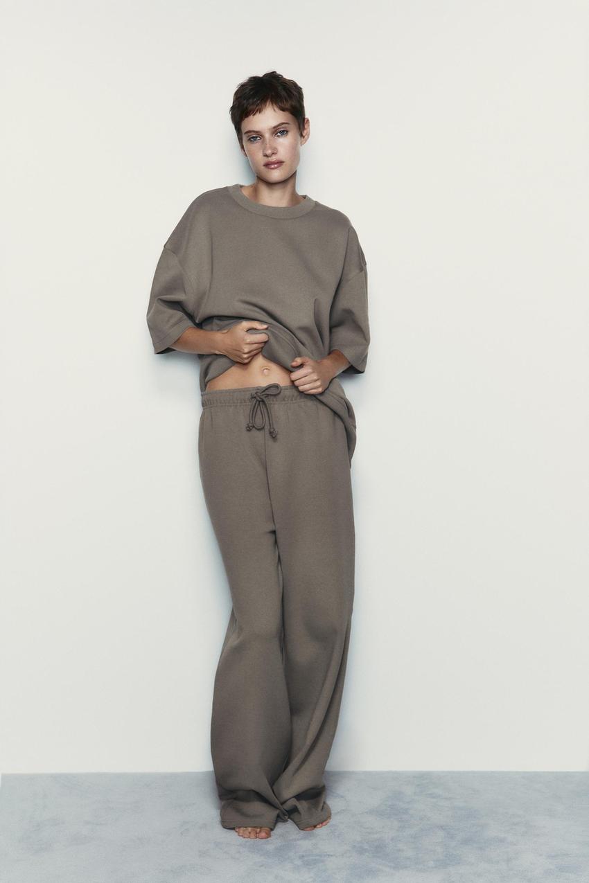 Plush trousers zara Clearance