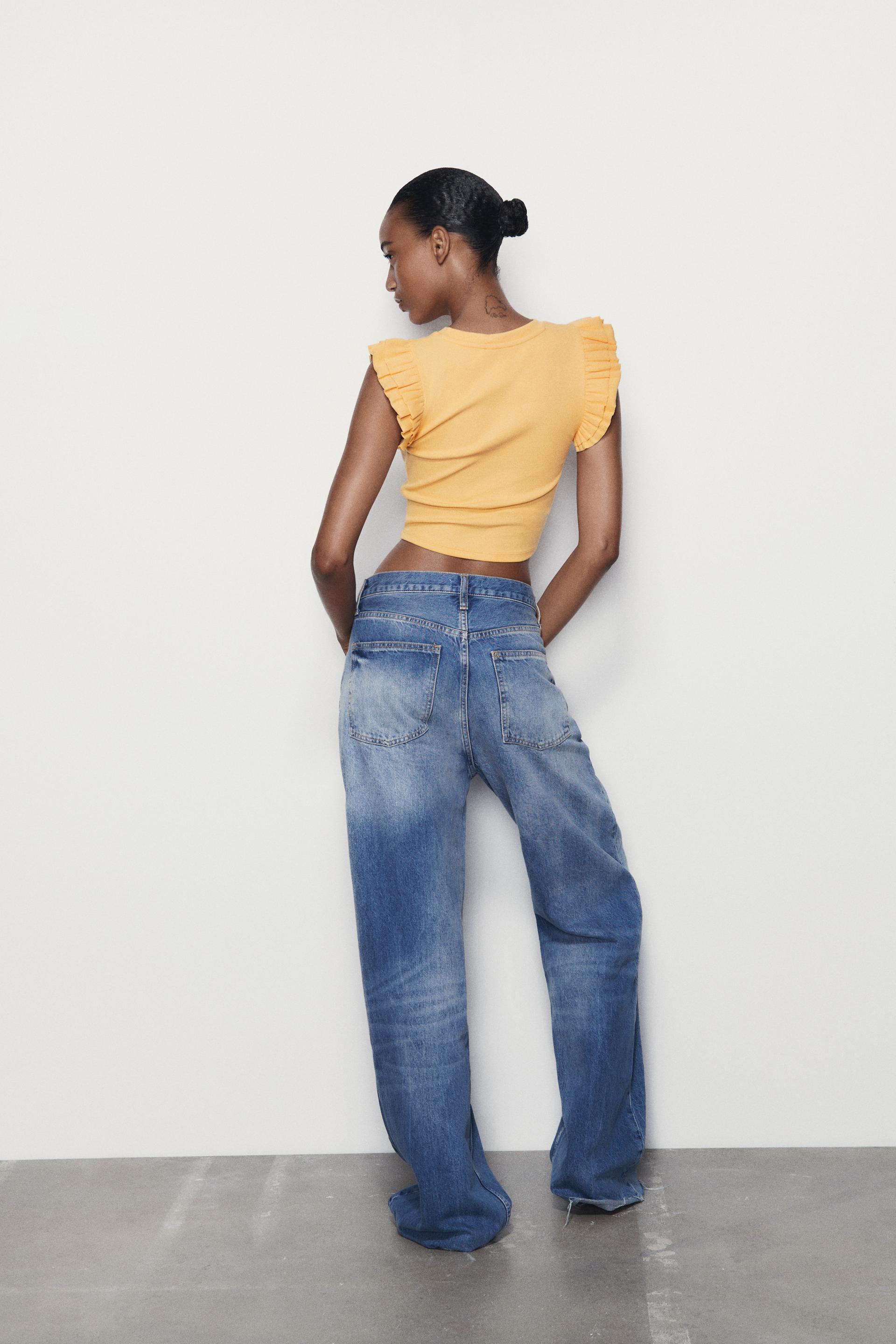 Cream vest top zara Clearance