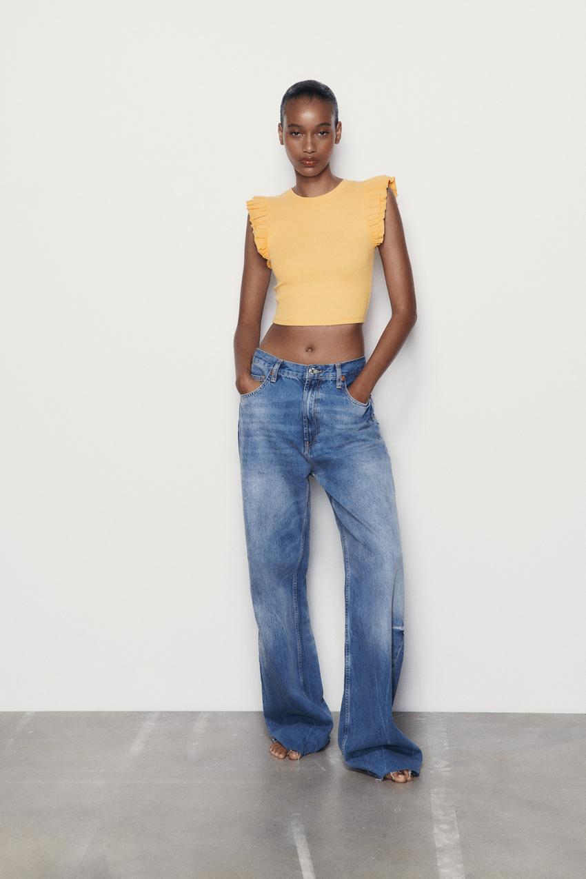 Preppy tops from zara Clearance