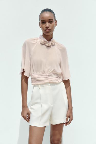 Ladies tops in zara Clearance