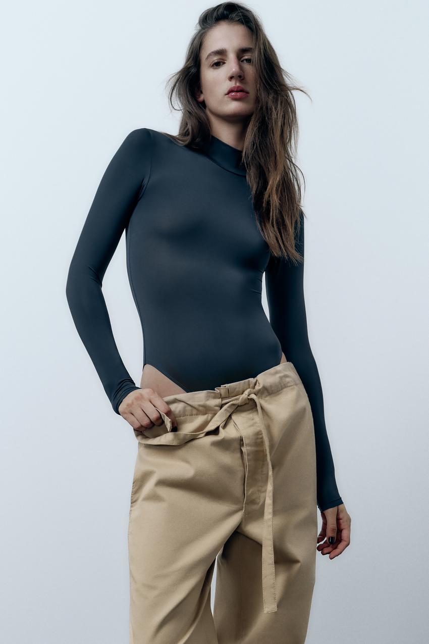 Zara double layer bodysuit