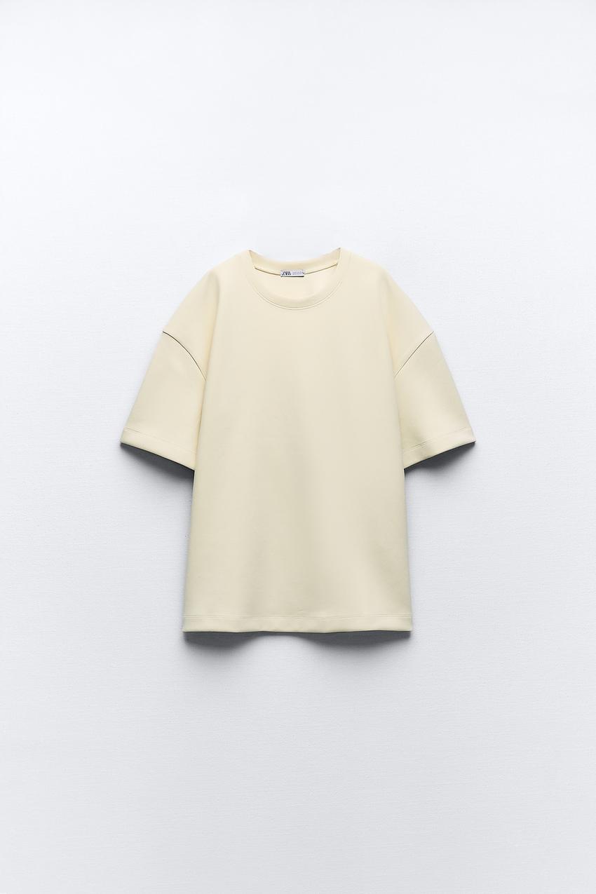 Zara oversized t shirts Clearance