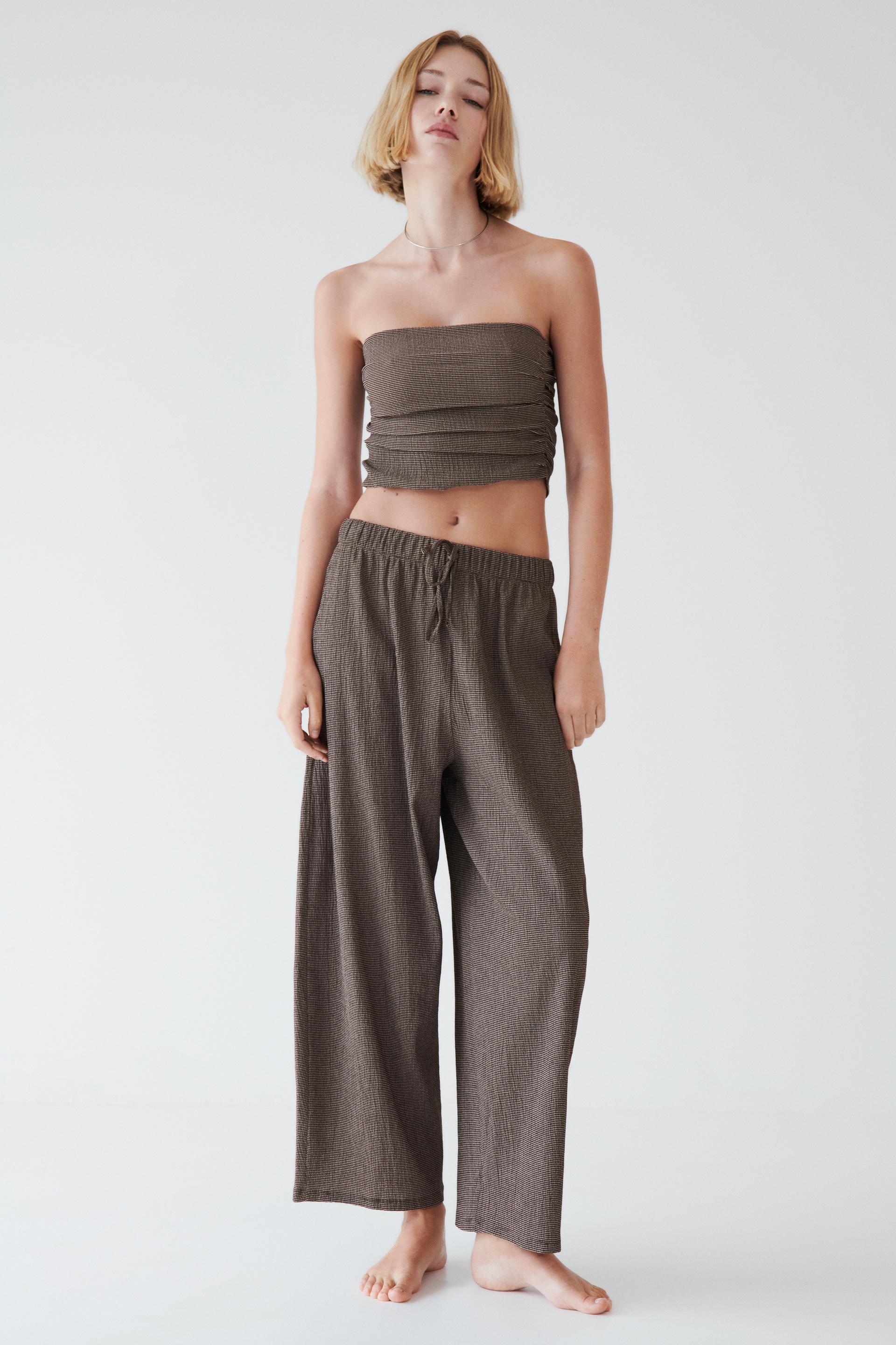 Zara textured pants Clearance