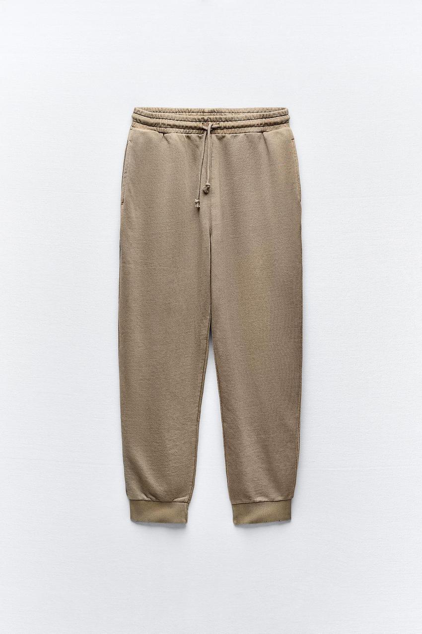 Zara washed jogging pants Clearance