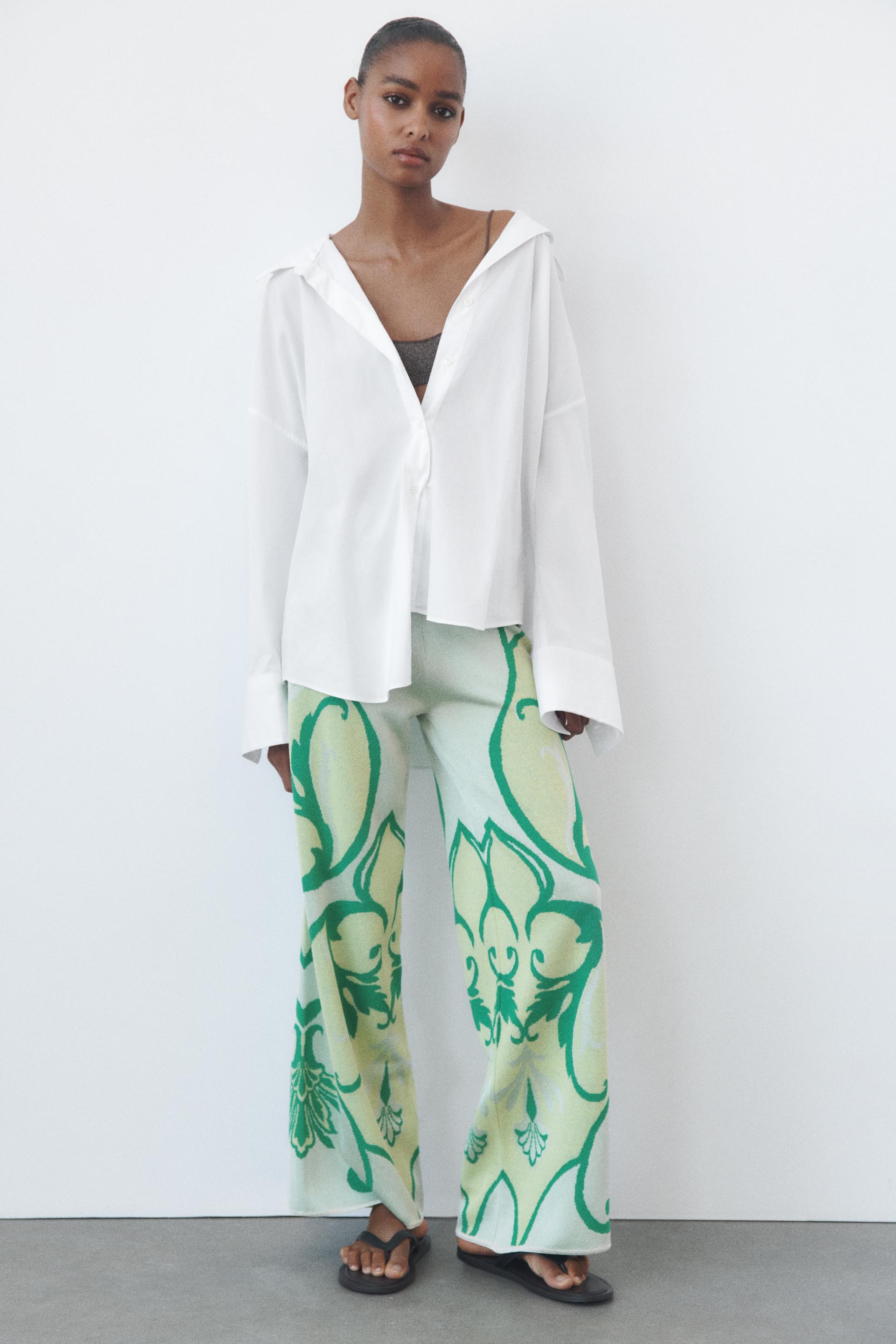 Jacquard knit zara Clearance