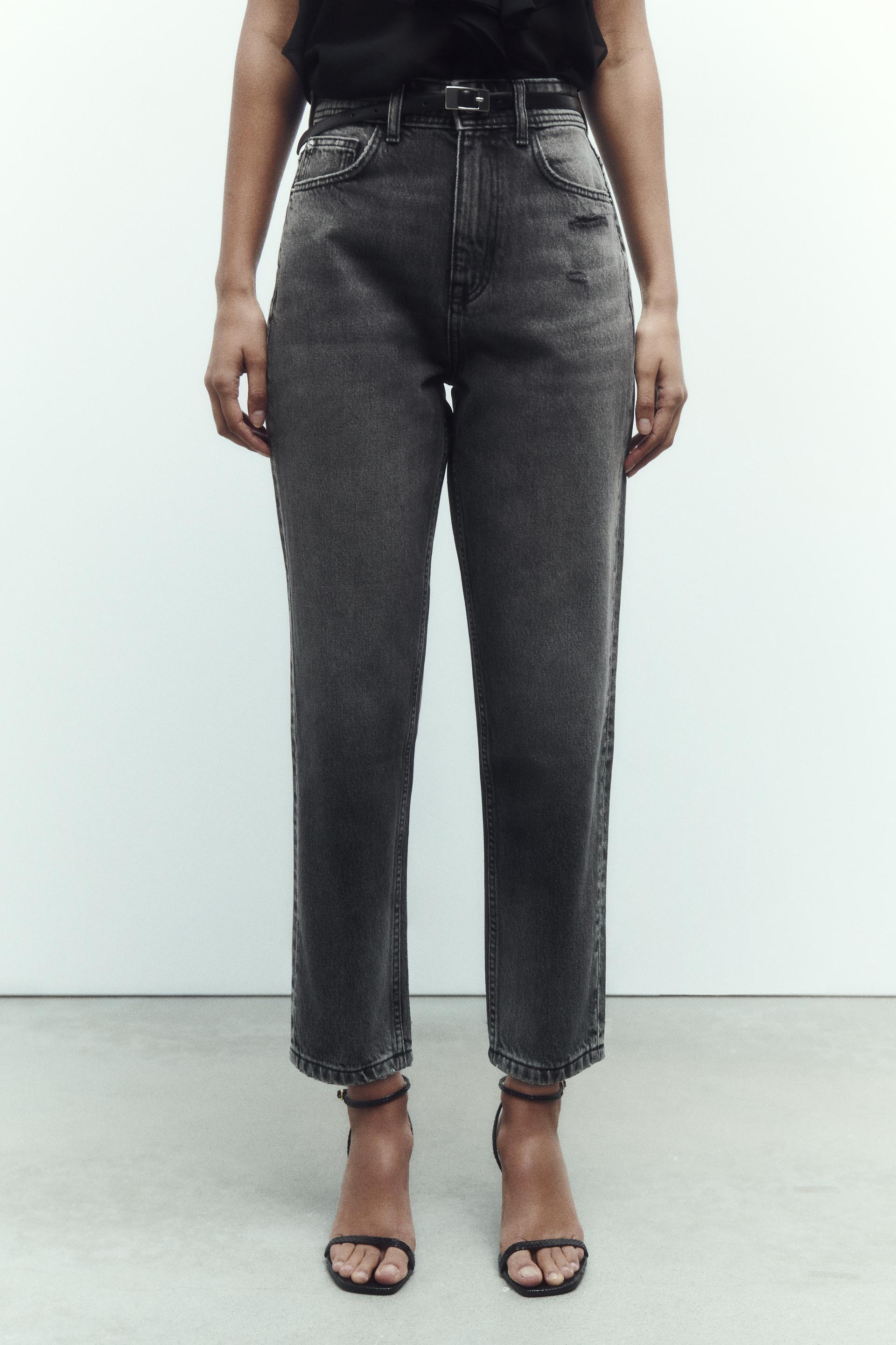 Zara mom jeans inseam Clearance