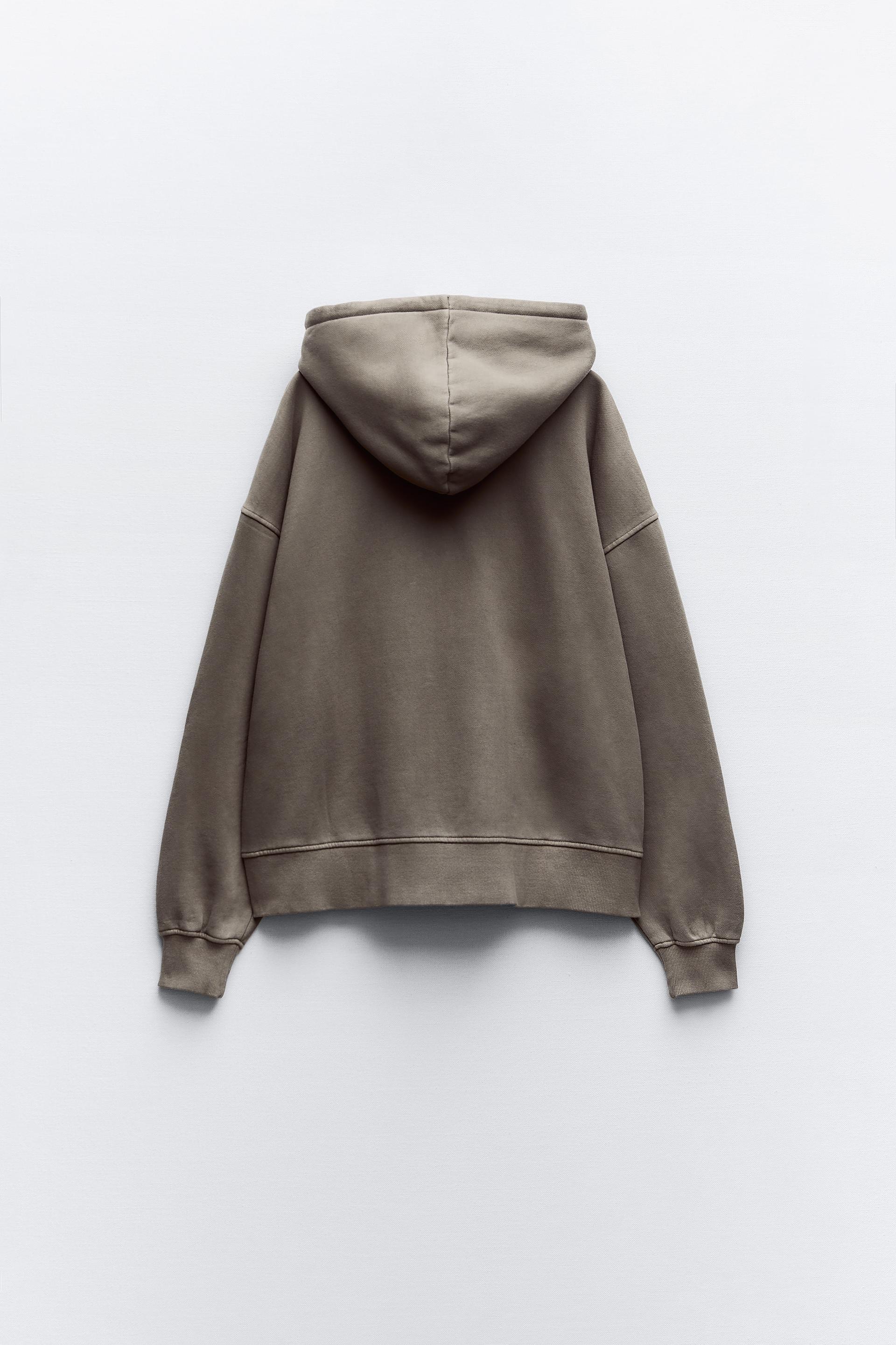 Zara pearl hoodie Clearance