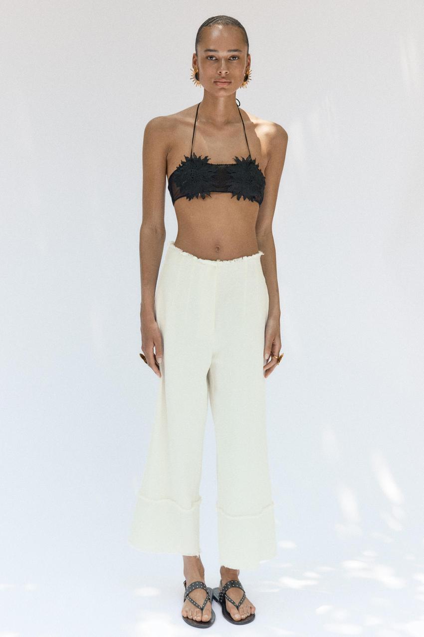 Zara crop pants Clearance