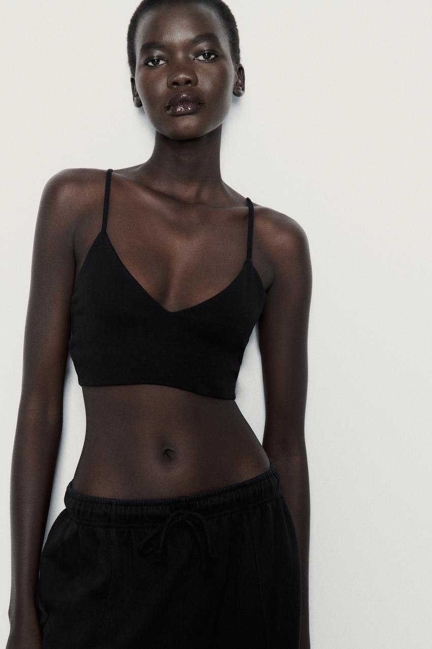 Zara tank top crop Clearance