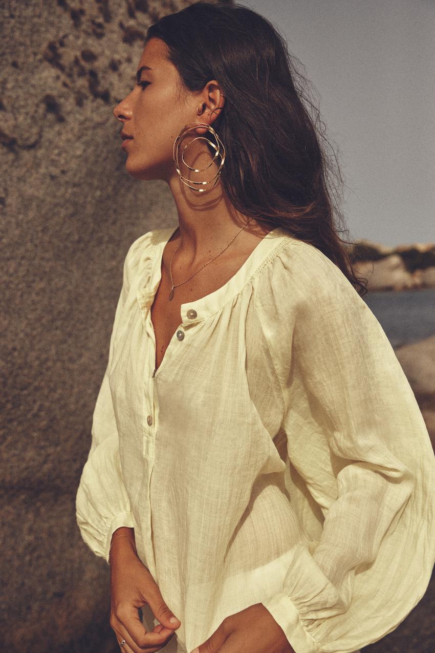 Zara hoops Clearance