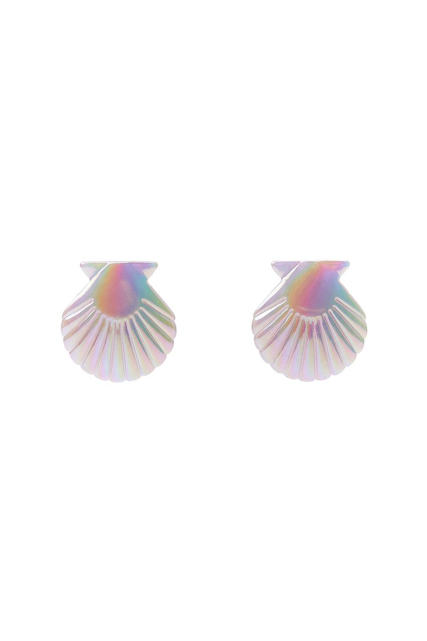 Zara shell earrings Clearance
