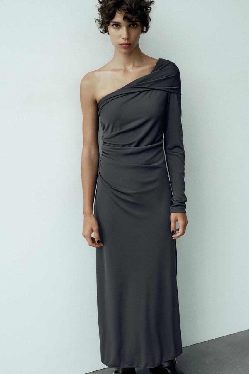Zara grey maxi dress Clearance
