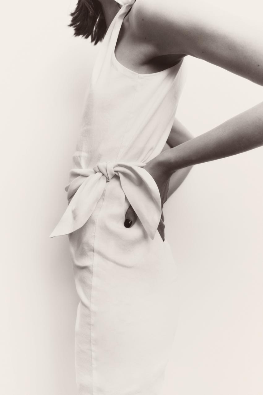 Zara rope tie dress Clearance