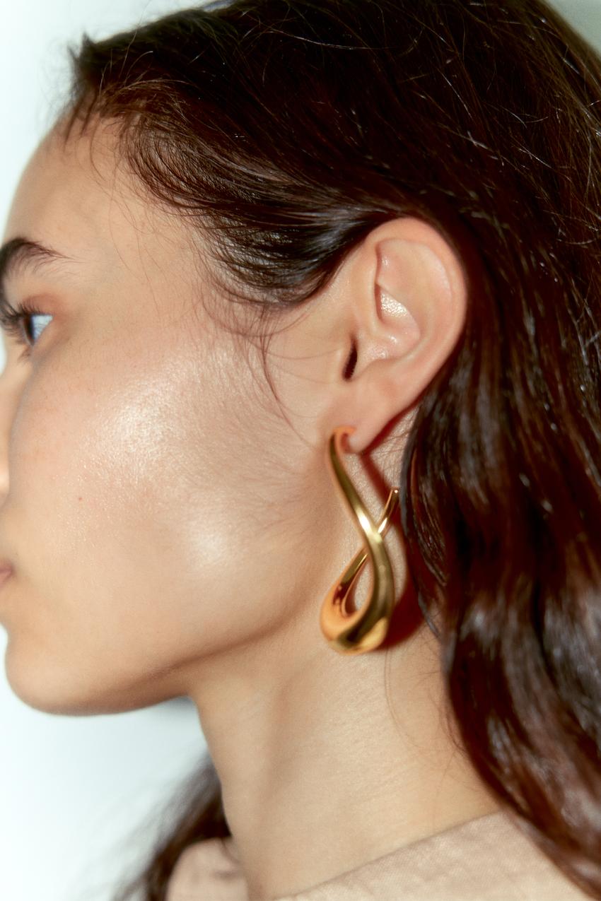 Zara hoops Clearance