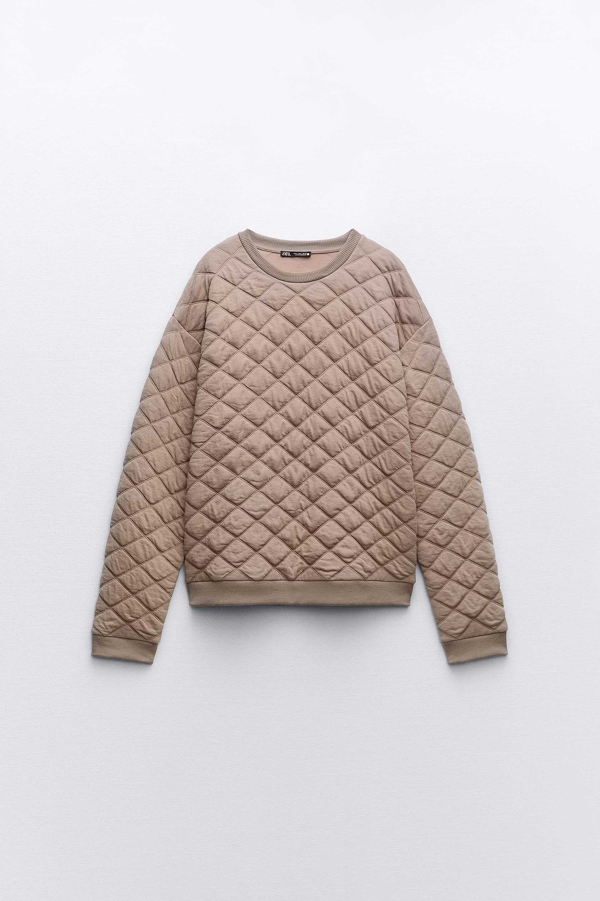 Zara quilted sweater Outlet