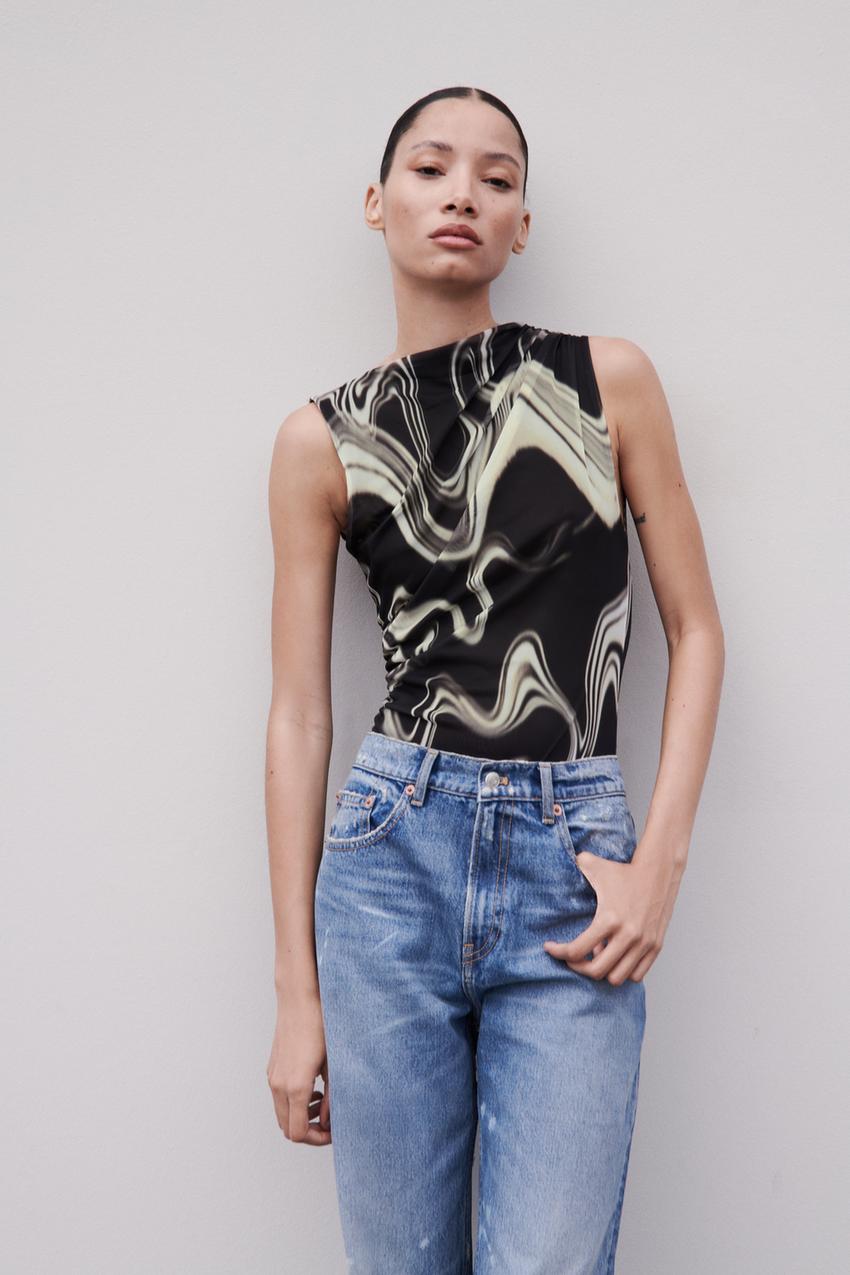 Shirt bodysuit zara Clearance