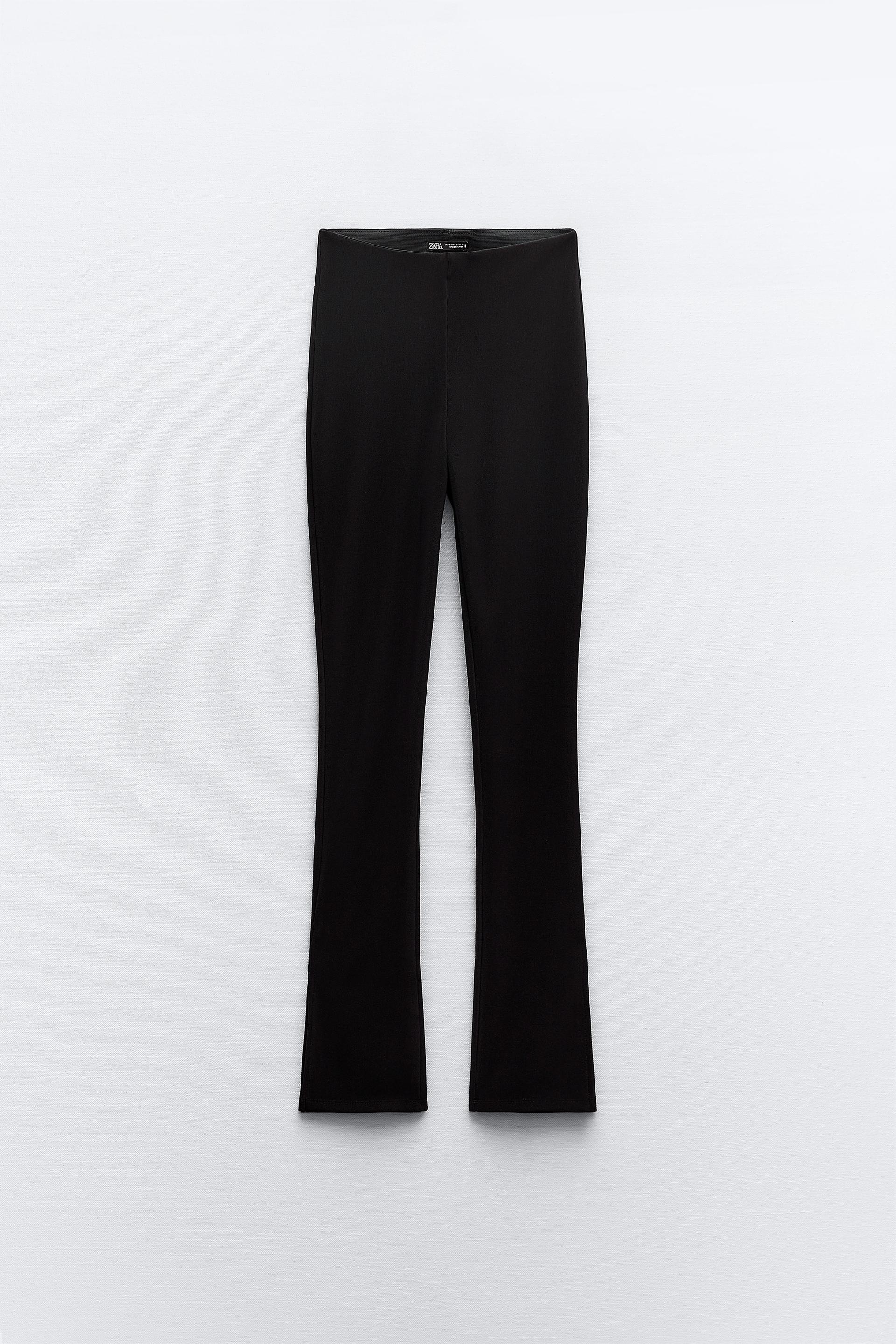 Zara ottoman leggings black Clearance