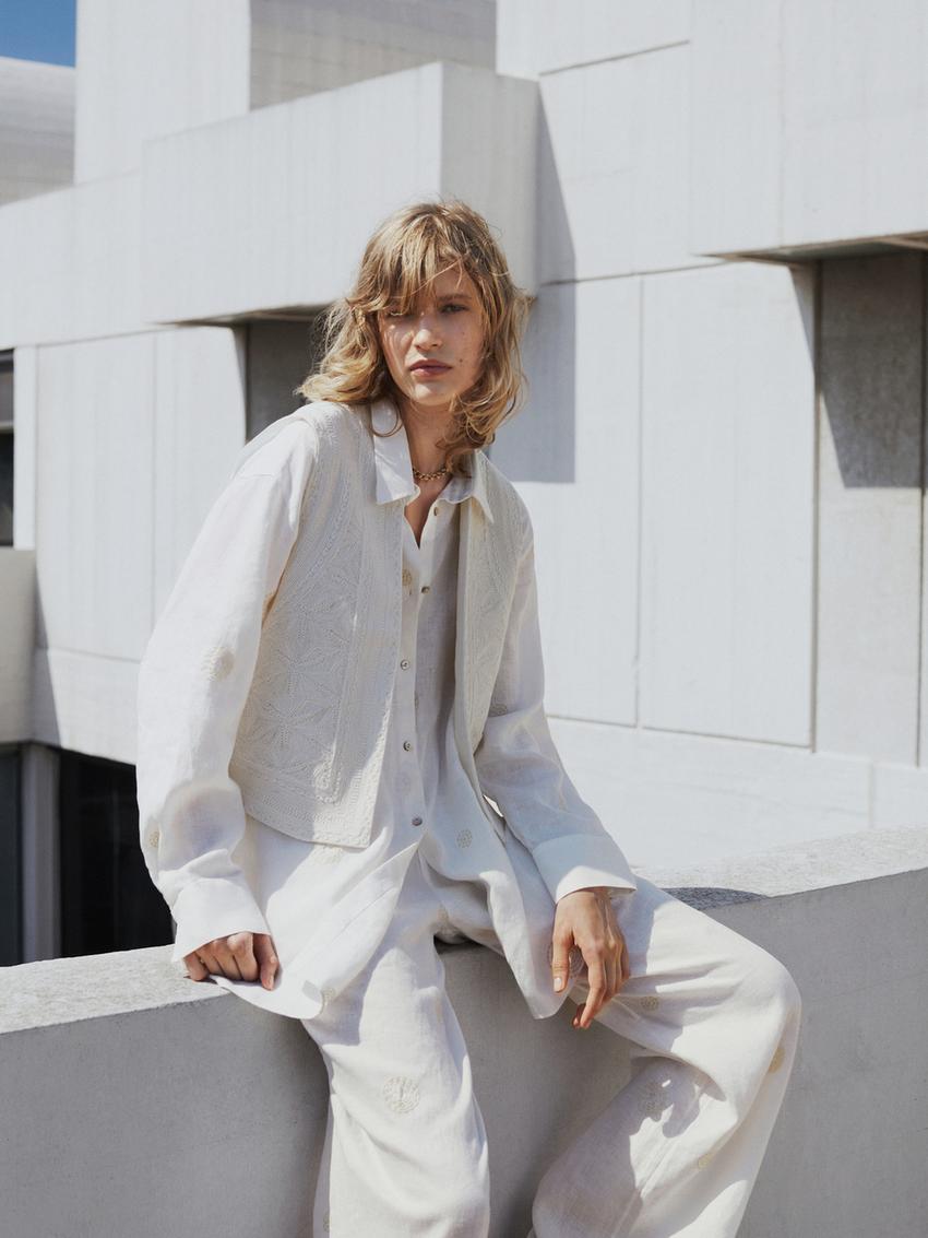 Zara linen clothing Clearance