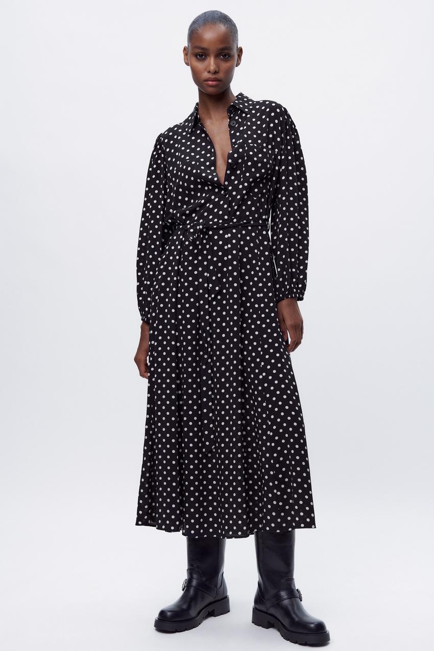 Zara polka dot maxi Clearance