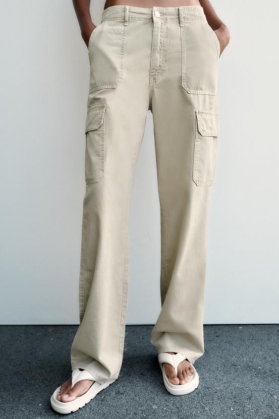 Zara ladies casual trousers Clearance