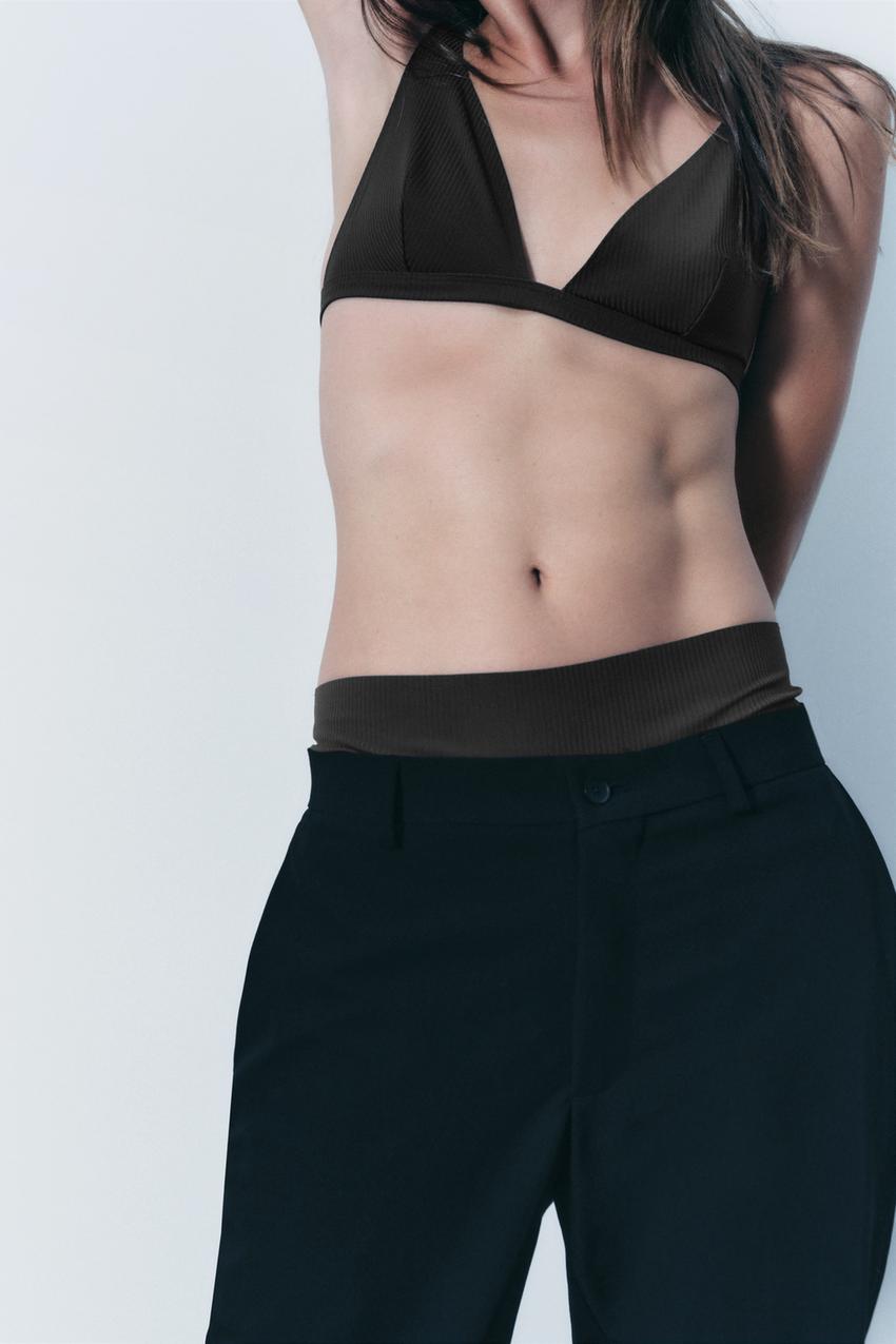 Zara ribbed bralette Clearance